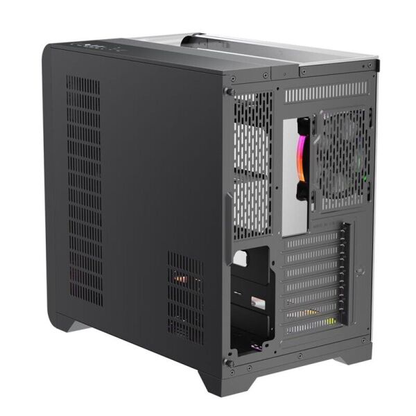 1ST PLAYER RT7 SİYAH DIGITAL 850W 80+ GOLD FULL MODÜLER 4X12CM ARGB 3 TARAFLI TEMPERLİ CAM USB 3.0 - TYPE C ATX KASA
