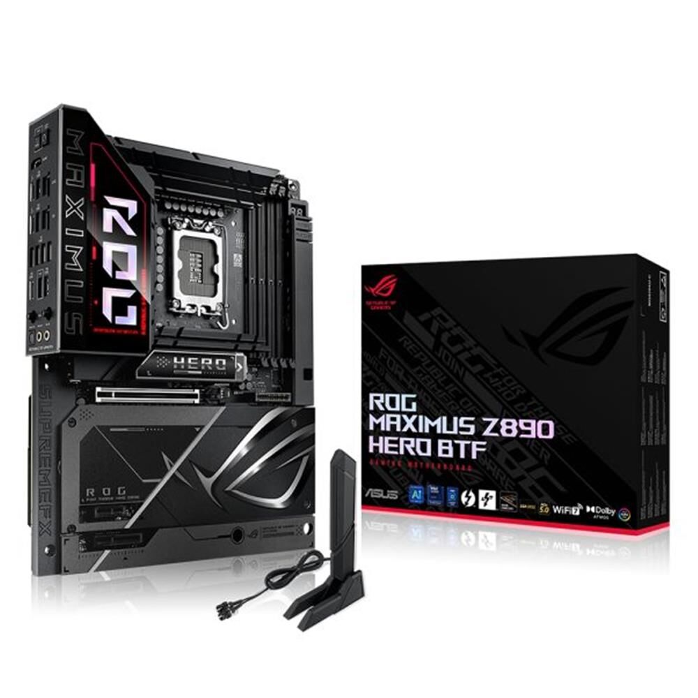 Asus Rog Maximus Z890 Hero 9200MHz (OC) DDR5 Soket LGA1851 M.2 HDMI ATX Anakart