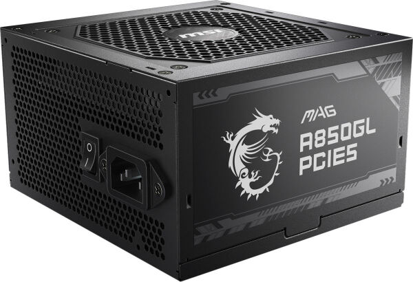 MSI MAG A850GL PCIE5 850W 80+ GOLD PSU FULLMODULAR