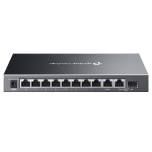 TP-LINK OMADA ES210GMP 10 PORT GIGABIT + 8-PORT POE+ YÖNETİLEBİLİR 123W POE METAL KASA SWITCH