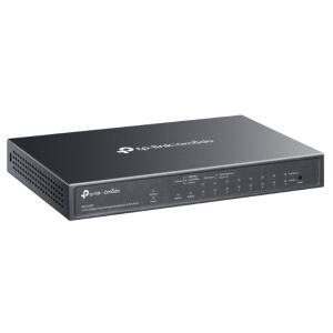 TP-LINK OMADA ES210GMP 10 PORT GIGABIT + 8-PORT POE+ YÖNETİLEBİLİR 123W POE METAL KASA SWITCH