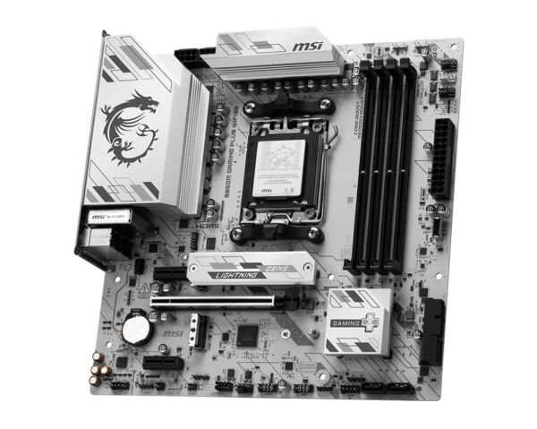 MSI B850M GAMING PLUS WIFI6E DDR5 AM5 8200MHZ(OC) HDMI DP 2X M.2 USB 10GBS 2.5G LAN WI-FI 6E MATX