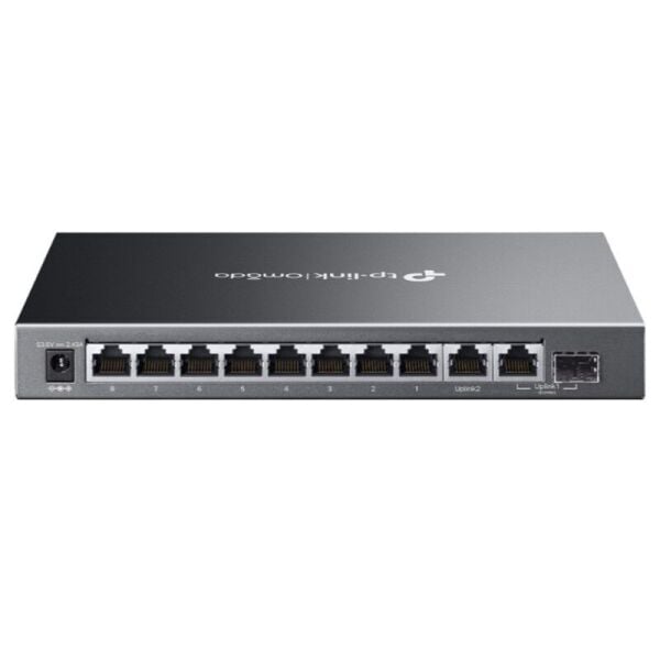 TP-LINK OMADA ES210GMP 10 PORT GIGABIT + 8PORT POE+ YÖNETİLEBİLİR 123W POE METAL KASA SWITCH