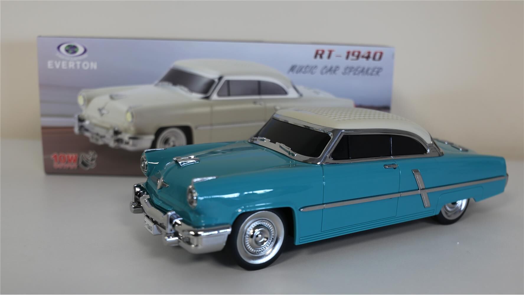 EVERTON RT-1940 Zümrüt  Bluetooth Fm-Usb-Tf-Aux Şarjlı Nostaljik Radyo