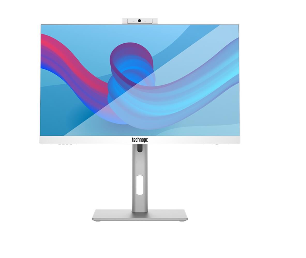 Technopc Pro Luna D100 i5-14200 16GB DDR4 512GB Wi-Fi+BT 23,8'' FHD Touch Beyaz All In One Bilgisayar