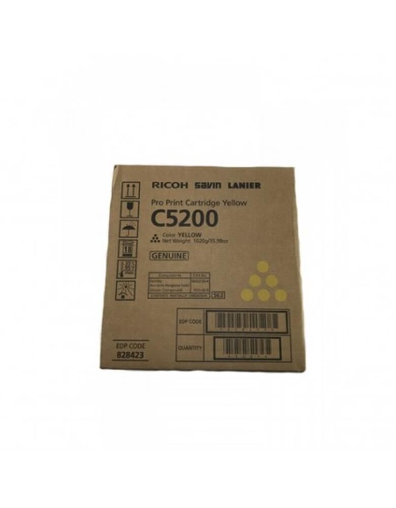 Ricoh C5200Y Yellow Sarı Orjinal Fotokopi Toneri Pro C5200 24.000 Sayfa