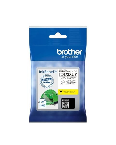 Brother LC472XLBK Black Siyah Kartuş MFC-J2340-J3540-J3940 3.000 Sayfa