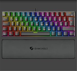 Gameagle GE2020 Helıos RGB Kablolu Tr Layout Mekanik Siyah Oyuncu Klavyesi