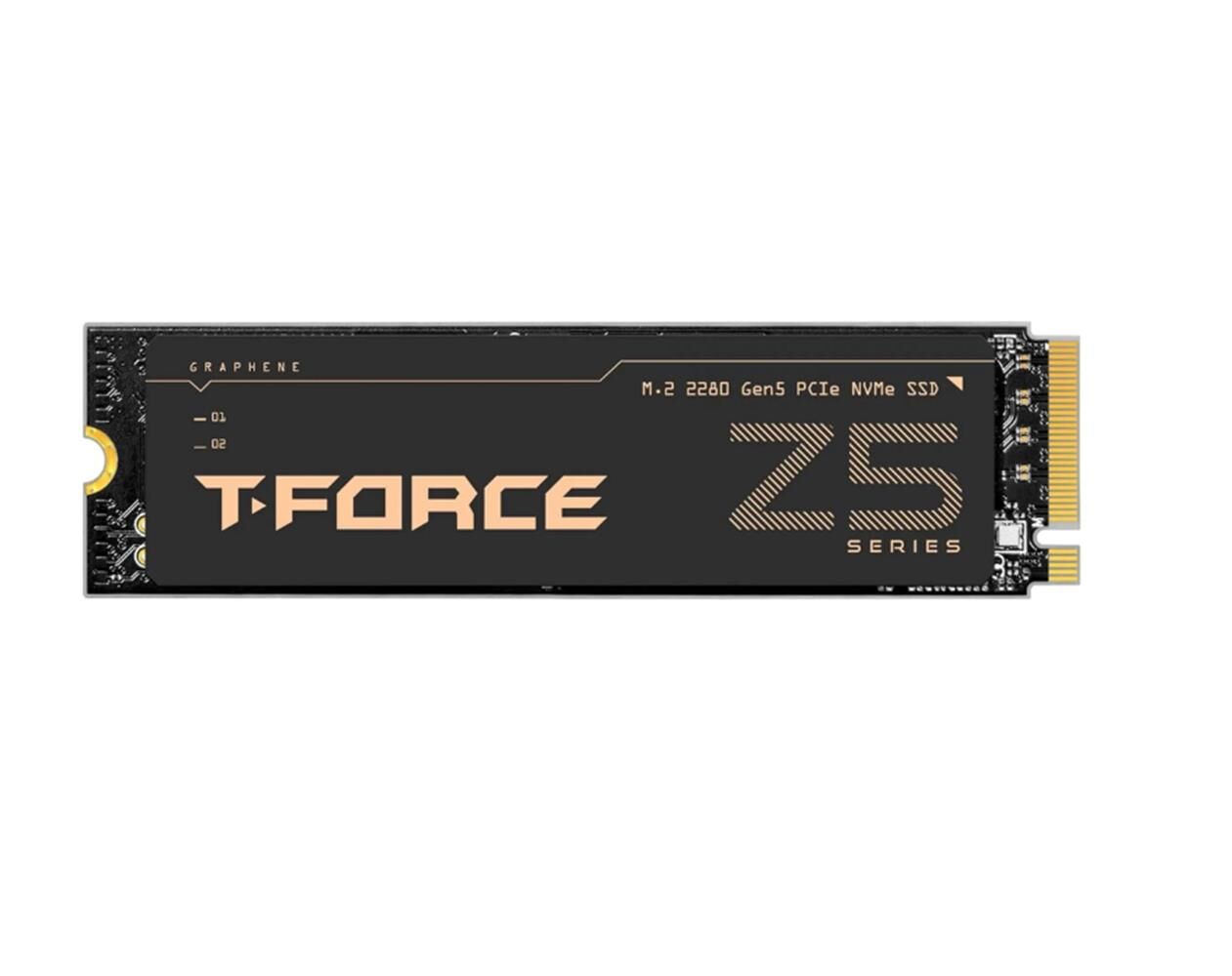 Team 1TB Team T-Force Z540 TM8FF1001T0C129 (11700-9500MB-s) M.2 2280 PCIe 5.0 NVMe SSD Disk