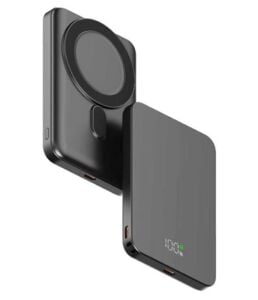 Snapron SNP-3020 Slim PD 22.5W Hızlı Şarj Lcd Ekran Magsafe 5000 mAh Powerbank
