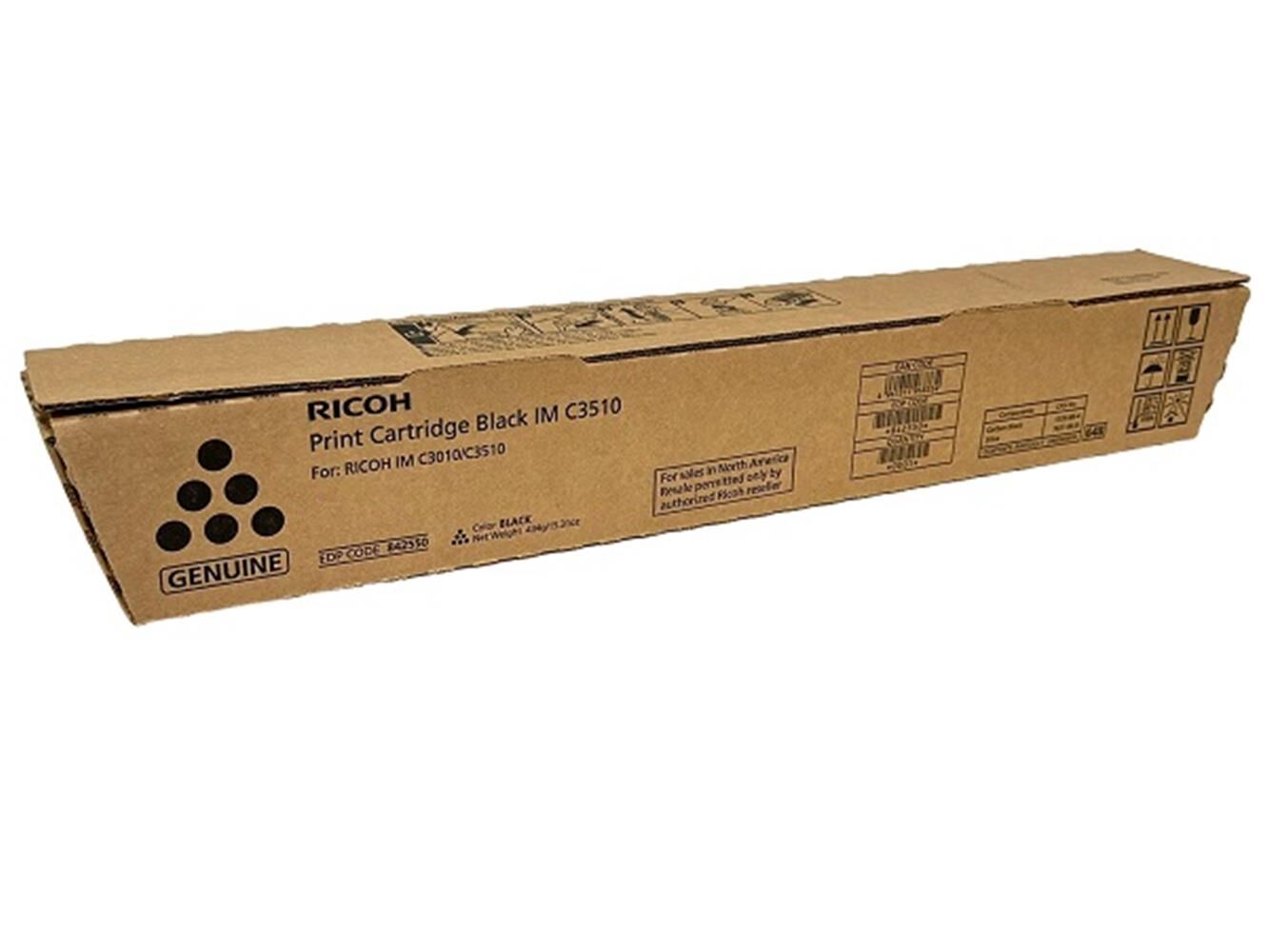 Ricoh IM C3510 Black Siyah Orjinal Fotokopi Toneri IM C3010-3510 16.500 Sayfa
