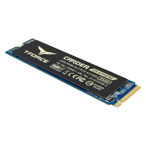 Team 1TB Team T-Force TM8FP7001T0C311 CARDEA ZERO Z440 5000-4400-MB-s M.2 Nvme PCIe Gen4 x4 SSD Disk