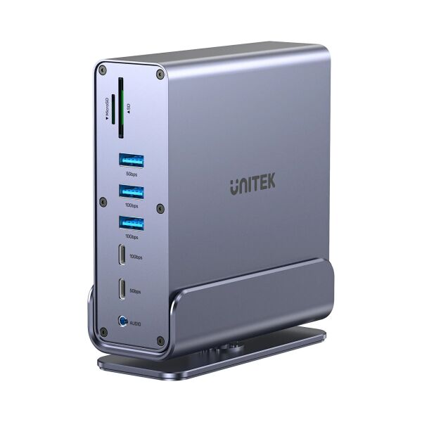 UNITEK UNIVERSAL DISPLAYLINK 4K KVM BAGLANTI ISTASYONU (D1135AGY01)
