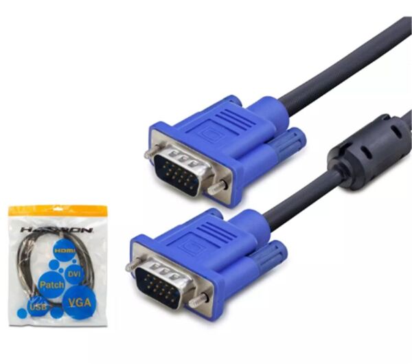 Hadron Hdx7754 1,5mt Vga Kablo Od7.3 A Kalite Siyah
