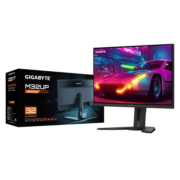 31.5'' GIGABYTE M32UP 1MS 160HZ 4K UHD HDMI MONITOR
