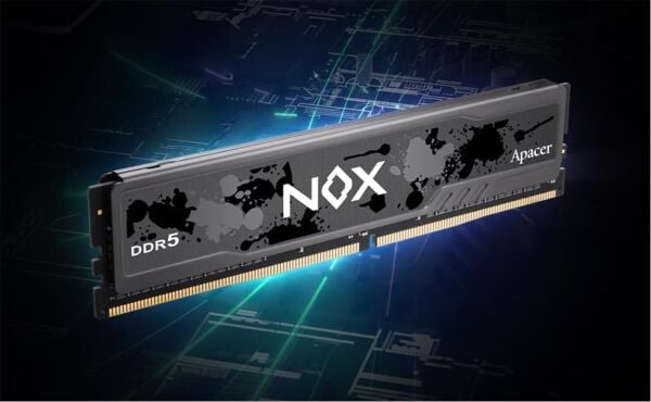 Apacer NOX 16GB 1x16GB 5600MHz CL40 DDR5 (AH5U16G56C522MBAA-1) Soğutuculu Gaming Ram