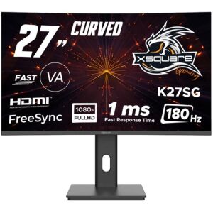 Dexim 27'' DMT007 Fhd 180hz 1ms Hdmı+dp K27SG Freesync Adaptive Sync Curved Va Gaming Pivot Monitör