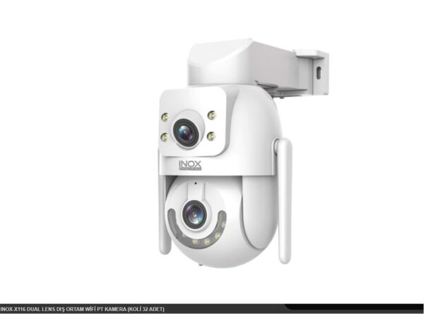 INOX-X116 DUAL LENS DIŞ ORTAM WİFİ PT KAMERA