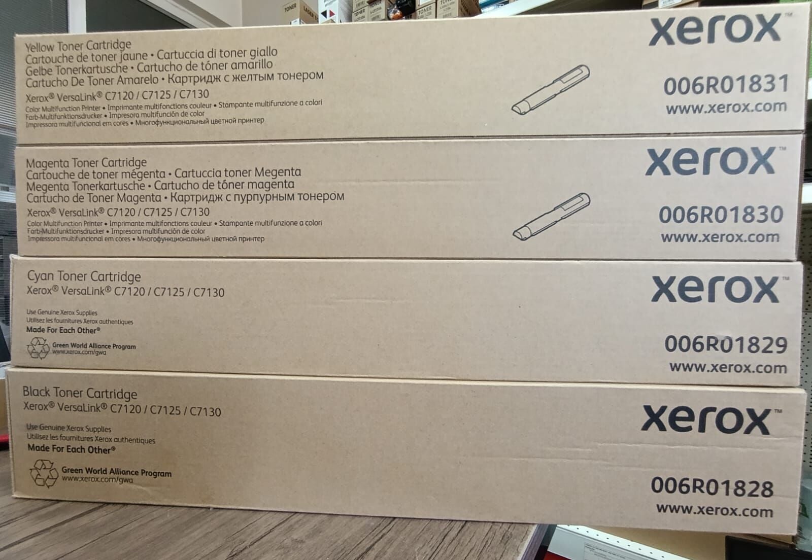 Xerox Versalink C7120/C7125/C7130 Yellow Sarı Toner