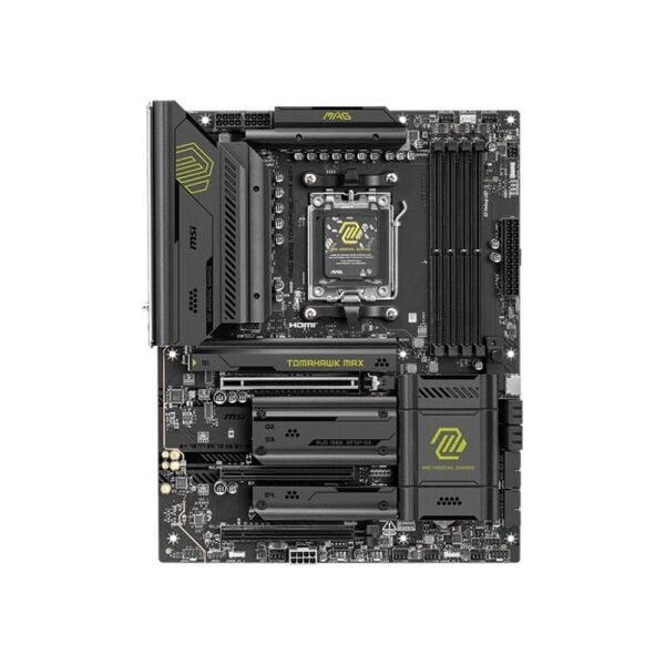MSI MAG B850 TOMAHAWK WIFI DDR5 8200MHZ 1XHDMI 4XM.2 ATX AM5 (AMD AM5 9000/8000/7000 SERİLERİ İLE UYUMLU)