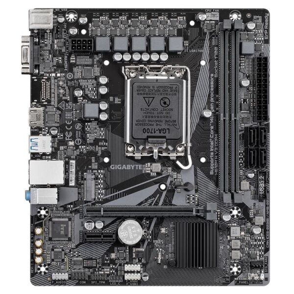 GIGABYTE H610M-H-V3 DDR4 3200MHZ 1XVGA 1XHDMI 1XM.2 USB 3.2 MATX 1700P (12. / 13. VE 14. NESİL İŞLEMCİ UYUMLU)