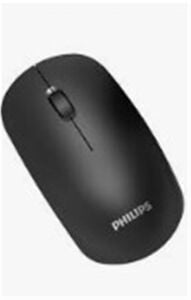 Philips SPK7315 Kablosuz Sessiz Siyah  Mouse (Açma Kapama Tuşu )(Pilleri İçinde)