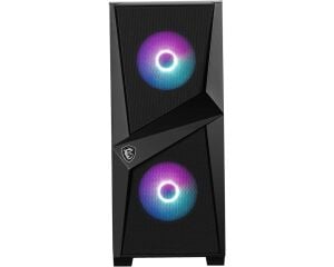 MSI MAG FORGE 100R TEMPERLI CAM ARGB PSU YOK 2X120MM 1X120MM GAMING ATX KASA SİYAH