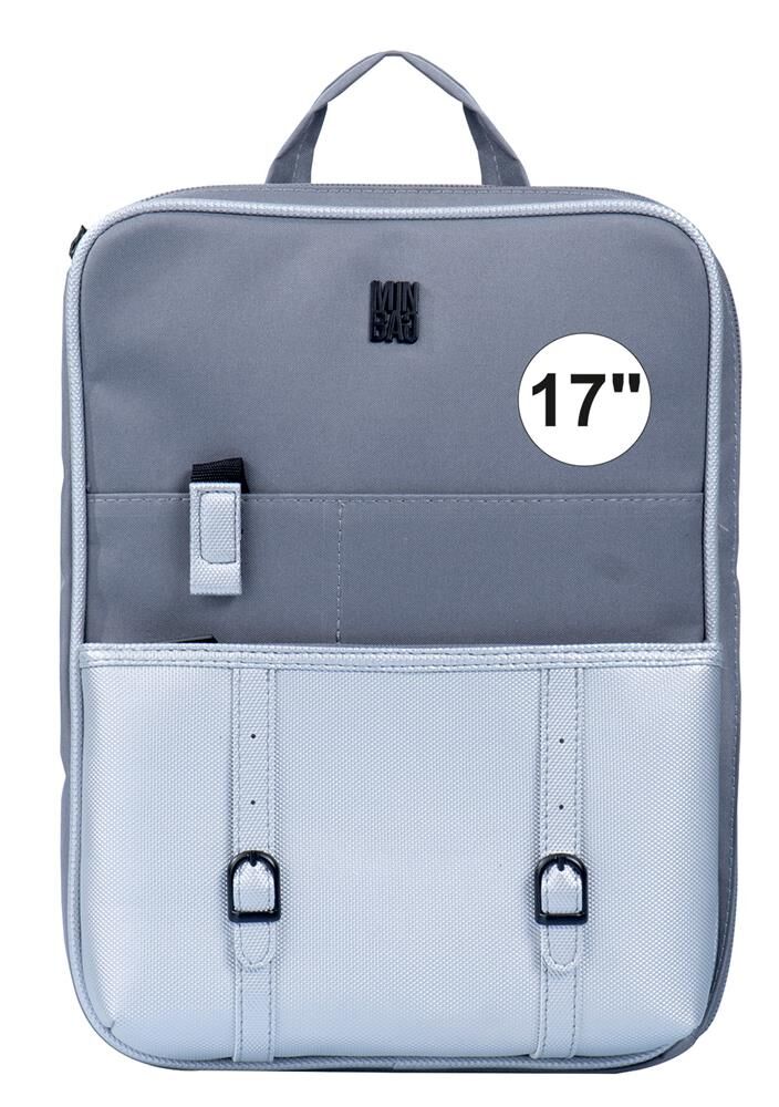 Minbag Aspen XXL 17'' 564-04 Laptop Ve Tablet  Çantası Gri