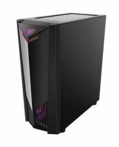 MSI MAG SHIELD 110R TEMBERLI CAM 2X120MM ARGB FAN PSU YOK GAMING SİYAH KASA