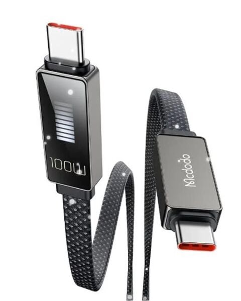 MCDODO CA-4470 100W Type-C To Type-C Hızlı Şarj Ve Data Aktarım Kablosu 1.2m