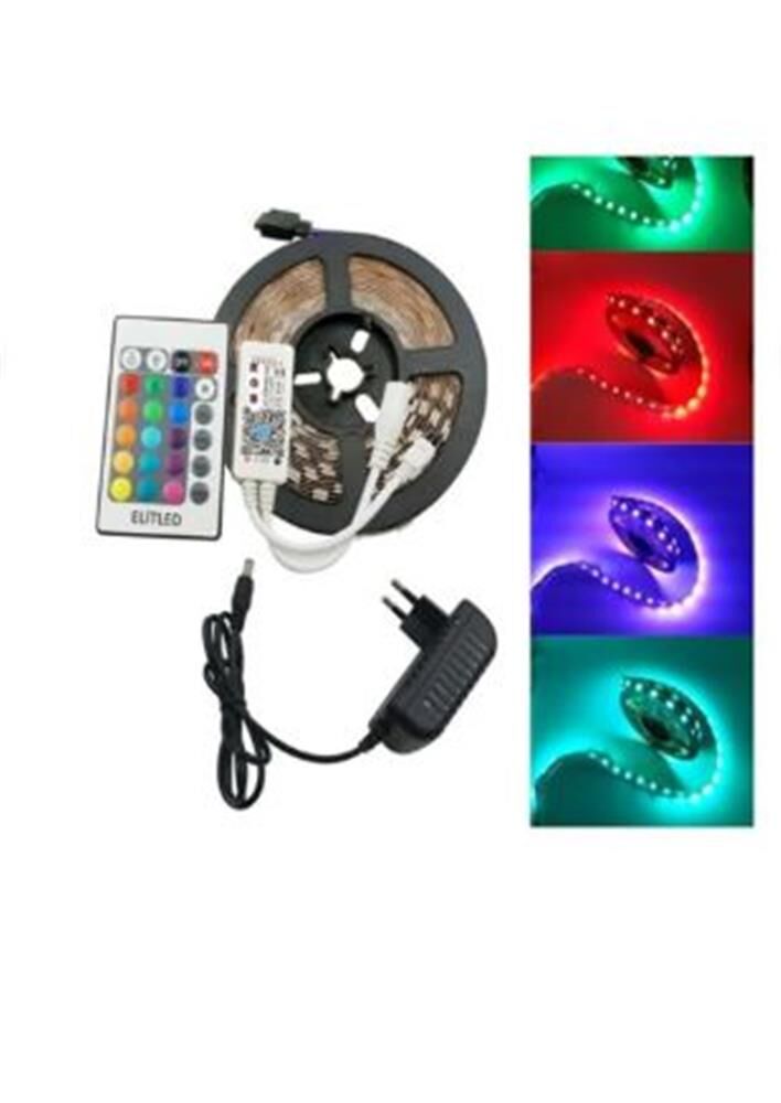 ELİTLED KUMANDALI 5 MT ŞERİT LED