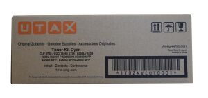 Utax CLP-3726 P-C2660-2665 CDC-1626-1726-4726 Cyan Mavi Orjinal Fotokopi Toneri 7.200 Sayfa