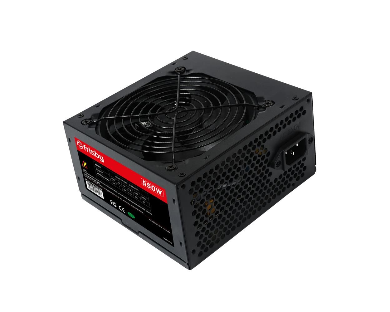 Frisby FR-PS55f12B 550W Power Supply 12cm Fan