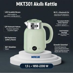 Makim MKT301 AKILLI YEŞİL KETTLE