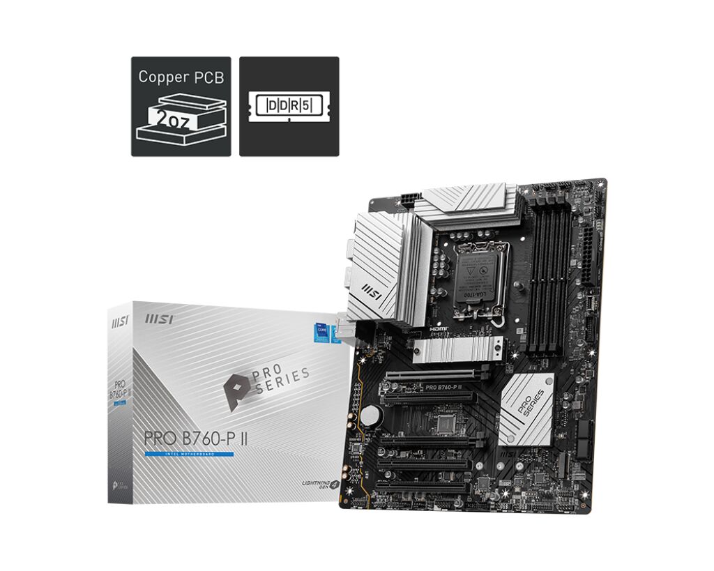 MSI PRO B760-P II DDR5 INTEL ATX GAMING ANAKART