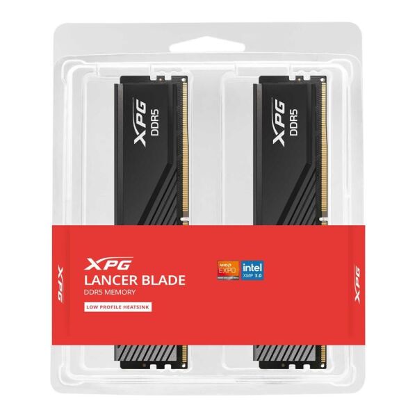 XPG 16GB-2 Lancer Blade DDR5 6000MT-s PC5-48000 CL 48-48-48 1.1V Soğutuculu PC Ram