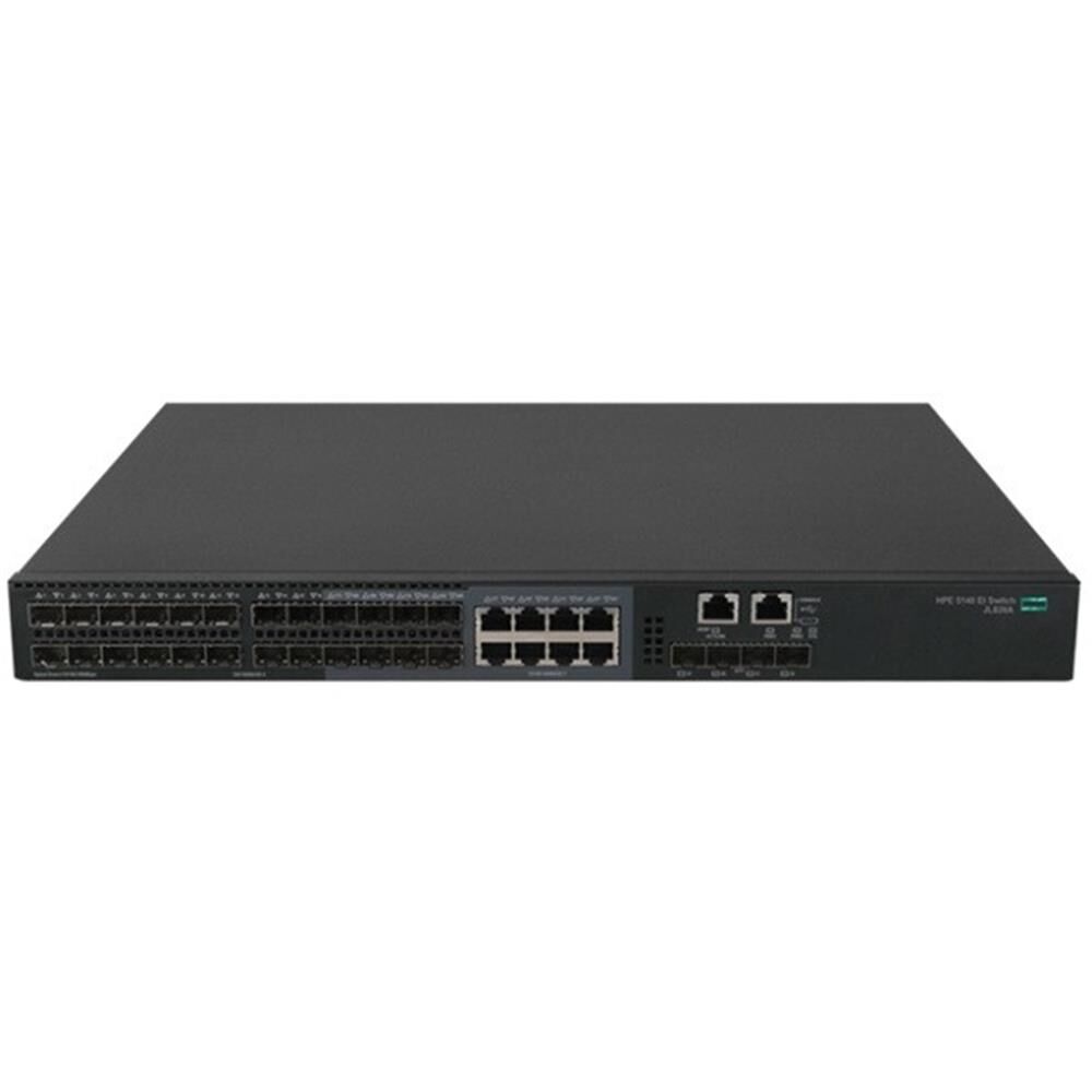HPE FlexNetwork 5140 24G SFP w-8G Combo 4SFP+ EI Switch 24 SFP Ports 4 SFP+ Ports JL826A
