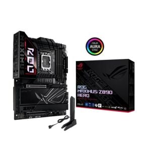 ASUS ROG MAXIMUS Z890 HERO DDR5 9200MT/S 1XHDMI 2XUSB TYPE-C 6XM.2 ATX 1851P (INTEL ULTRA PROCESSORS SERIES 2)
