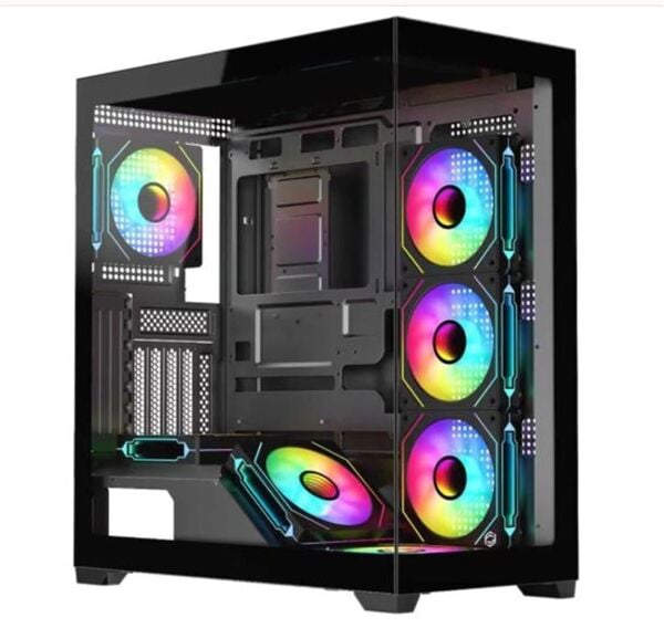 Frisby FC-9565G GDOMINATOR 650w 80+ Gaming Kasa 7x ARGB Fan