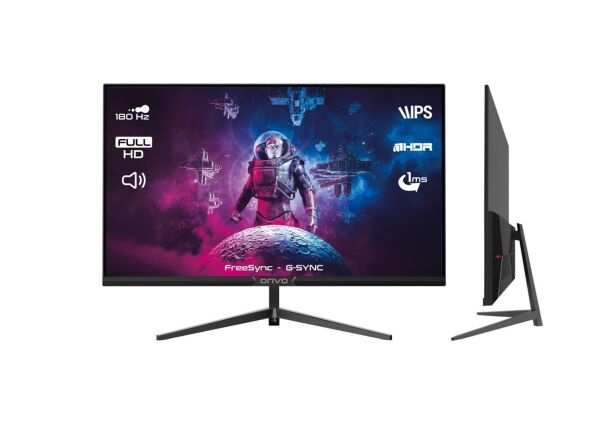 Onvo 27'' OV27MNT202G Fast IPS 180 Hz 1ms Fhd Freesync - Multimedya G Sync Oyuncu Monitörü