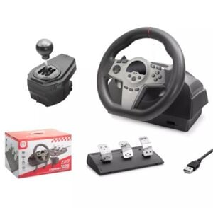 Nodar Nd707 Direksiyon Seti Siyah 270° Ps4-Ps3-Pc-Xbox One-N-Sw-Xbox Series-S P4 Slim P4 Pro Siyah