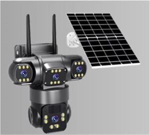 Okam O-KAM 6060 4G 6MP Dual Lens - Solar Panel - Sim Kart Destekli - PTZ Kamera