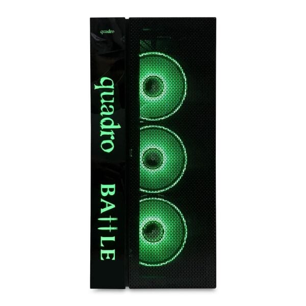 Quadro Battle IX5 12161 Ci5 12400F 16GB 512gB m.2 NVMe SSD 12gb RTX3060 Freedos Masaüstü Bilgisayar