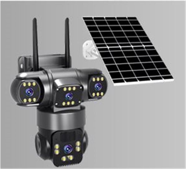 Okam O-KAM 6060 4G 6MP Dual Lens - Solar Panel - Sim Kart Destekli - PTZ Kamera