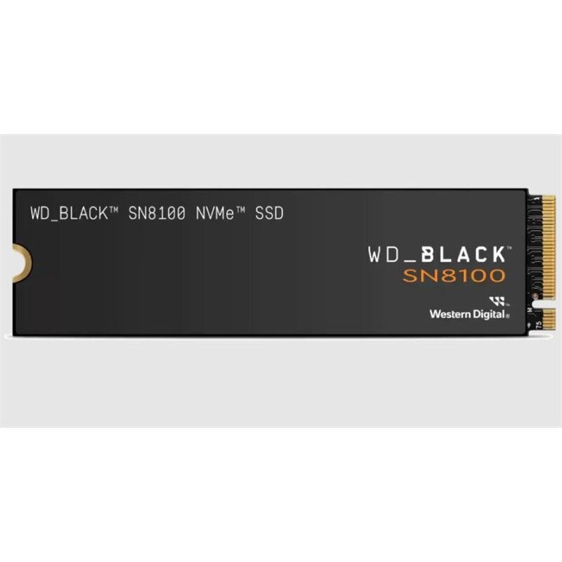4 TB WD BLACK SN8100 PCI-5.0 14900MB/S 1100MB/S M2 SSD WDS400T1X0M