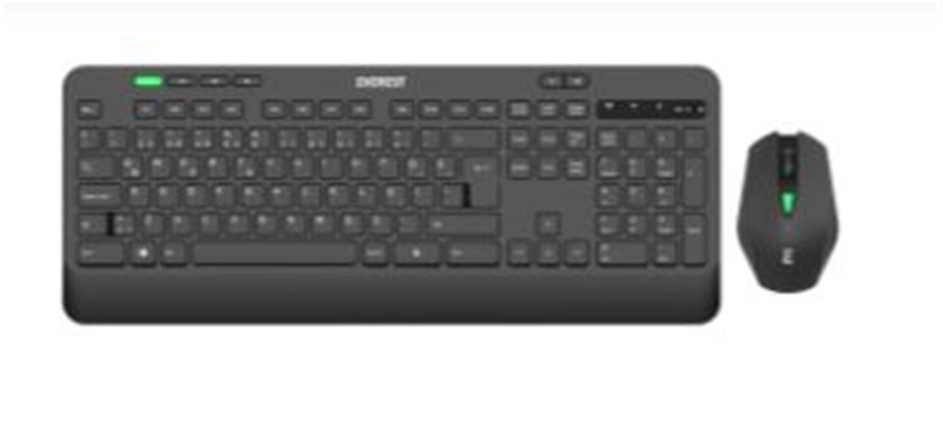 Everest KM-2620 Siyah Usb Sessiz Switch İnce Kablosuz Q Multimedia Klavye + Mouse Set