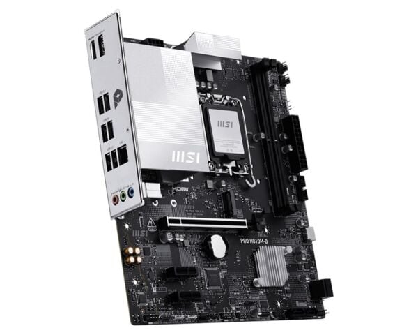 Msı Pro H810M-B Intel H810 Soket 1851 DDR5 6400+(OC)MHz mATX Gaming (Oyuncu) Anakart