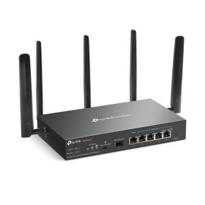 TP-LINK OMADA ER706W-4G AX3000 1× GIGABIT SFP WAN/LAN PORT, 1× GIGABIT RJ45 WAN PORT, 4× GIGABIT WAN/LAN RJ45 VPN ROUTER