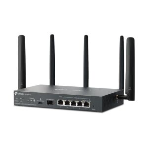 TP-LINK OMADA ER706W-4G AX3000 1× GIGABIT SFP WAN/LAN PORT, 1× GIGABIT RJ45 WAN PORT, 4× GIGABIT WAN/LAN RJ45 VPN ROUTER