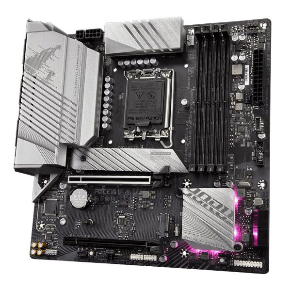 GIGABYTE B760M AORUS ELITE AX 5333MHz(OC) DDR5 M.2 mATX 1700p